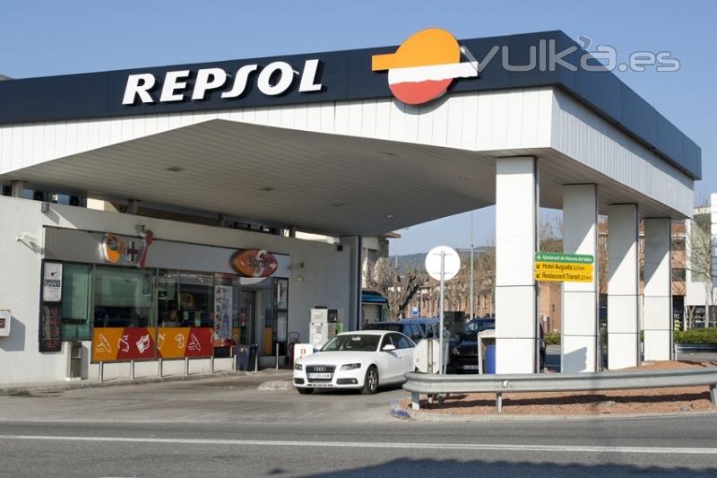 Gasolinera en Vilanova del Valls