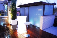 Mobiliario con luz