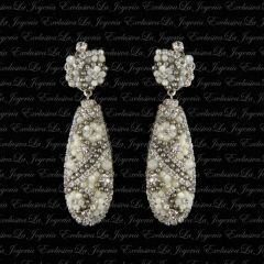 Pendientes de novia creta muy elegantes, producto estrella
