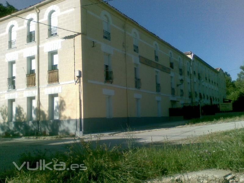 vista del edificio de apartamentos