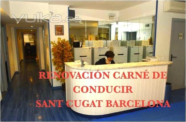 renovar carnet de conducir caducado en sant cugat