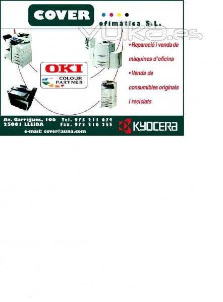COVER OFIMATICA Distribucion Oficial de Equipos OKI