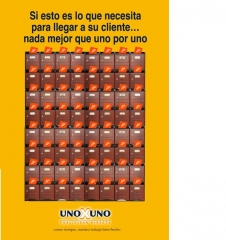 Si esto es lo que necesita para llegar a su cliente nada mejor que uno por uno