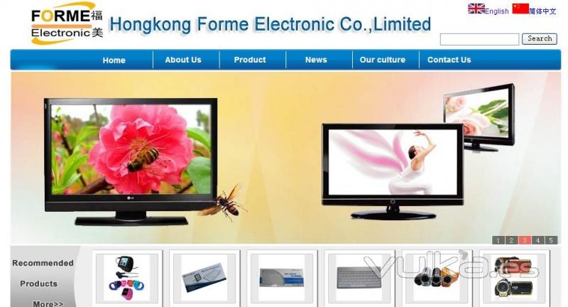 Hongkong forme electronic Co.,Limited