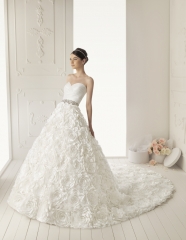 Modelo roman de la coleccin aire barcelona 2013 - vestidos de novia