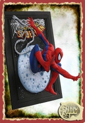 Spider-man the amazing edicion numerada estatua realizada en resina de polystone de primera calida