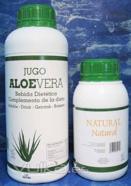 Jugo de aloe vera puro