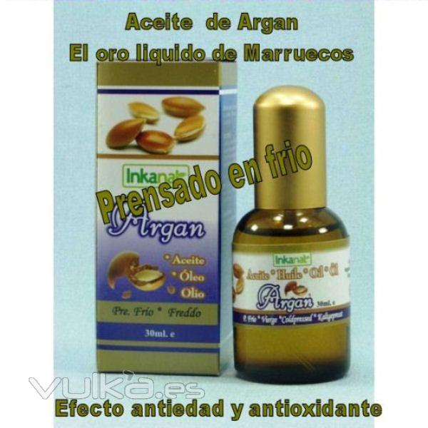 Aceite de argan-Oro liquido de Marruecos