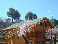 Casa de madera modelo jaen 90m2