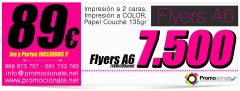 7500 flyers a6 x solo 89eur flyers baratos promocionatenet