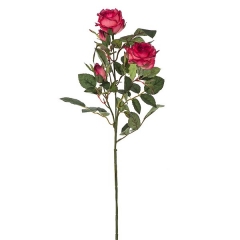 Flores artificiales. rama flores rosas artificiales cherry cereza 72 en la llimona home (1)