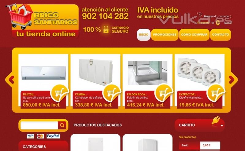 Tienda Online de Bricolaje Bricosanitarios