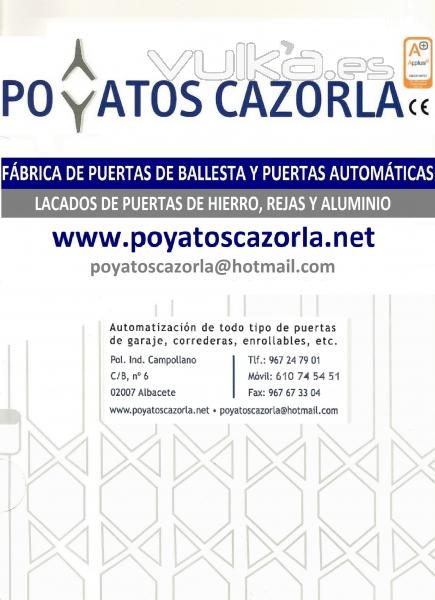 Perfil Poyatos Cazorla.  www.poyatoscazorla.net