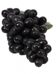 Uvas artificiales de goma racimo uvas artificiales negras oasisdecor.com