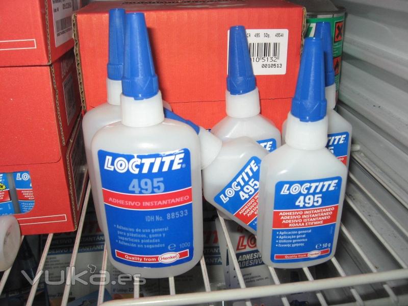 Adhesivos Loctite.