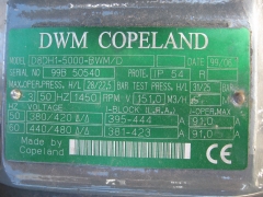 Dwm copeland compresor de frio semi hermetico. datos tcnicos.