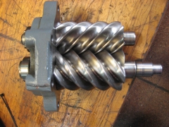Sistema de tornillo de un compresor