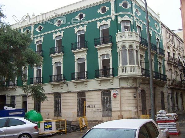 Proyecto de rehabilitacin de fachada