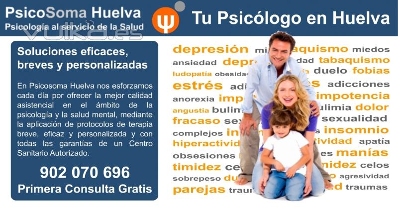 Atencin psicolgica en Psicosoma Huelva