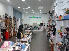 Interior tienda