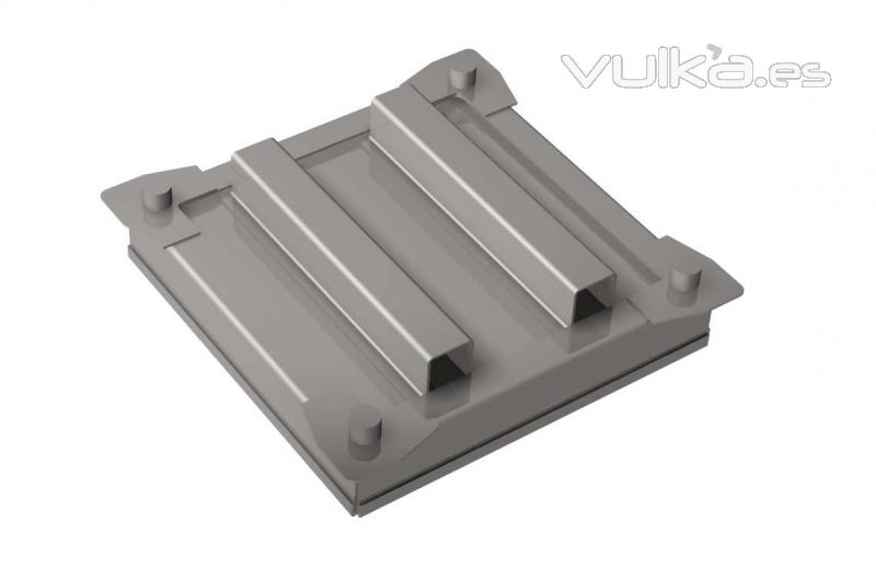 Tapa de arqueta reforzada en modelos lisos o rellenables