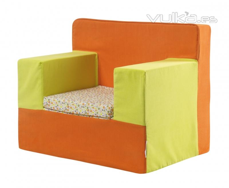 Sillón para bebé de la colección Magic World, de Petit Praia