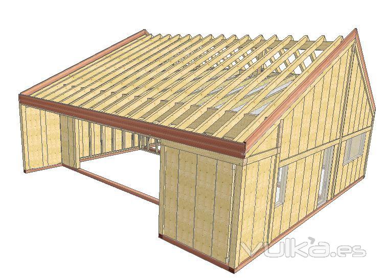 Todas nuestras estructuras se diseñan y calculan en programas 3D.