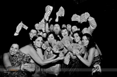 Amigos en la boda