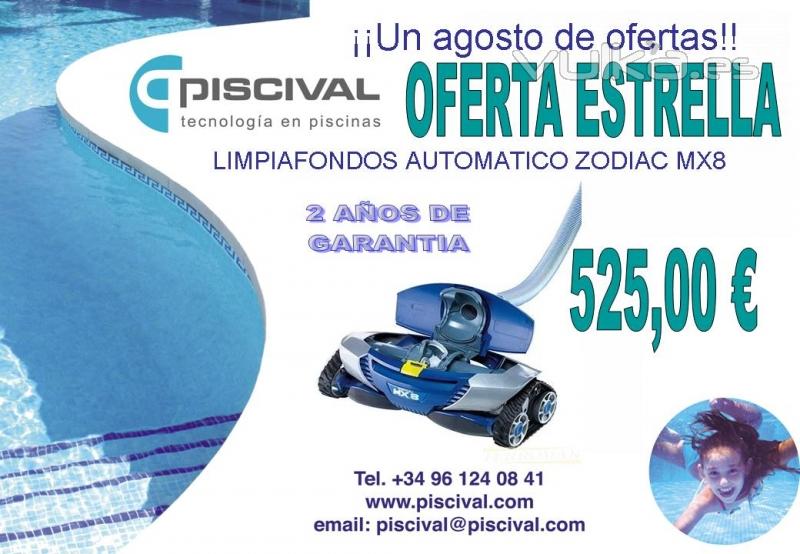 PISCIVAL oferta limpiafondos ZODIAC