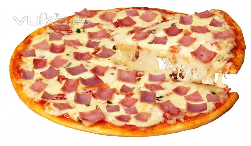 Pizza Jamon y Queso