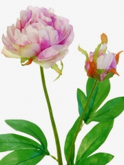 Flores artificiales de calidad flor peonia artificial lila oasisdecor.com