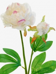 Flores artificiales de calidad flor peonia artificial rosa oasisdecor.com