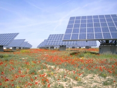 Parque fotovoltaico.
