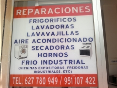 REPARACIONES ELECTRODOMESTICOS,FRIO INDUSTRIAL Y AIRE ACONDICIONADO.