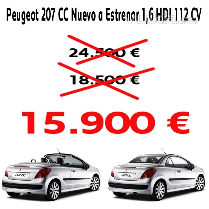 Oferta Peugeot 207 CC en Automoviles Torregrosa