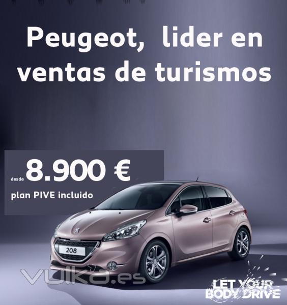 En Automoviles Torregrosa peugeot 208 desde 8.900EUR