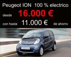 Oferta Peugeot ION en Automoviles Torregrosa