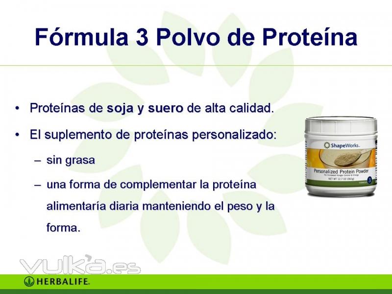 Productos Herbalife Formula 3 Proteinas