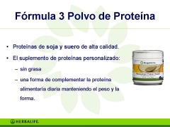 Productos herbalife formula 3 proteinas