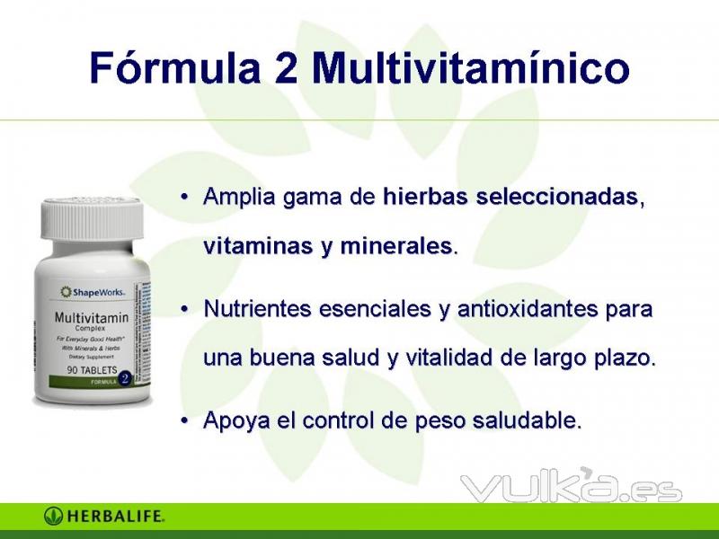 Productos Herbalife Formula 2 Vitaminas