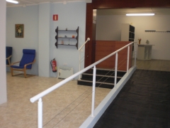 Salas adaptadas, sin barreras arquitectonicas