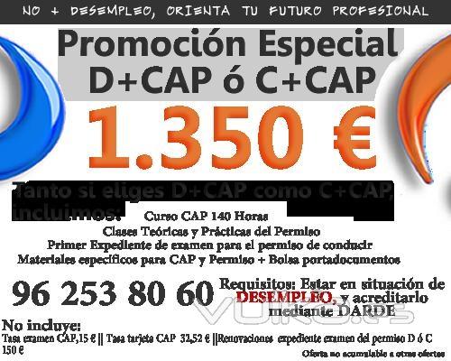 Oferta especial desempleados