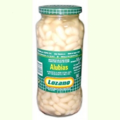 Alubias lozano en tarro de 1 kg