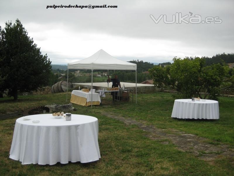 UN APERITIVO PARA UNA BODA