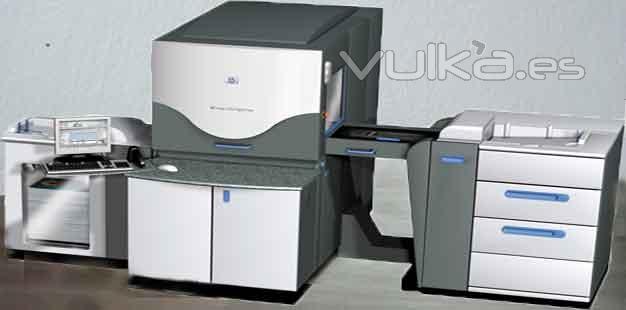HP Indigo 3550 de impresión offset digital