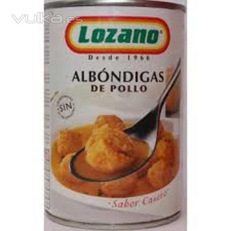 Albndigas de Pollo Lozano