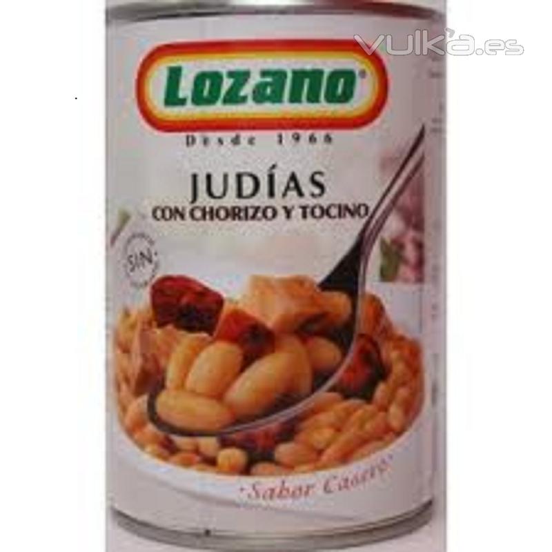 Alubias con chorizo LOZANO