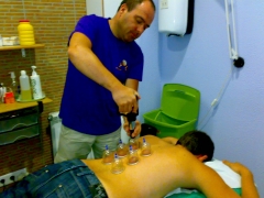 Tratamiento con ventosas