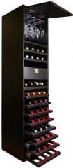 Mueble para vino merlot vip con diferentes accesorios fabricado por www.expovinalia.com