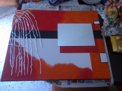 Abstracto con relieve 1-vendido